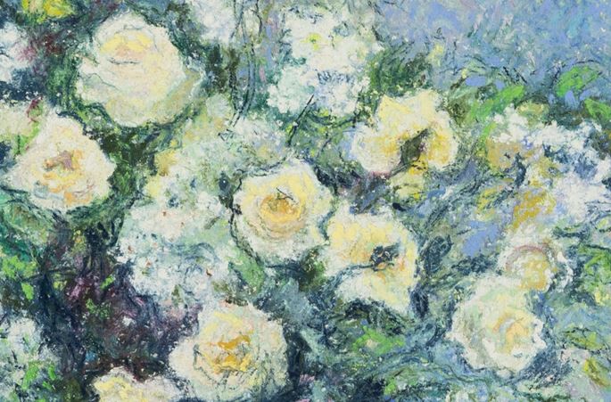 H. Claude Pissarro - Les roses de la Saint-Jean | MasterArt